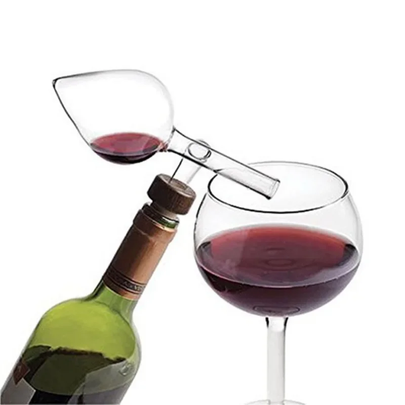 Wine Aerator Pour - Dispositivo portátil para verter vino tinto,