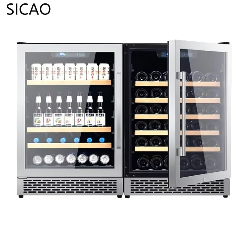 Wine Beer Dual Zone - Refrigerador de Vino y Cerveza de