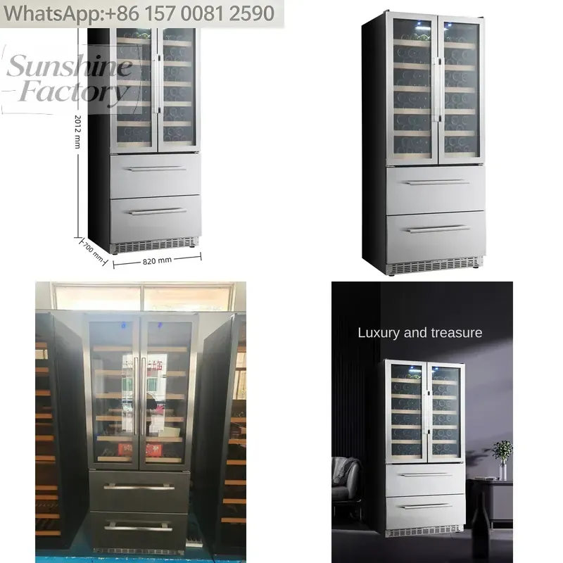 Wine Beer Dual Zone - NE-362 Refrigerador de Vino de Doble