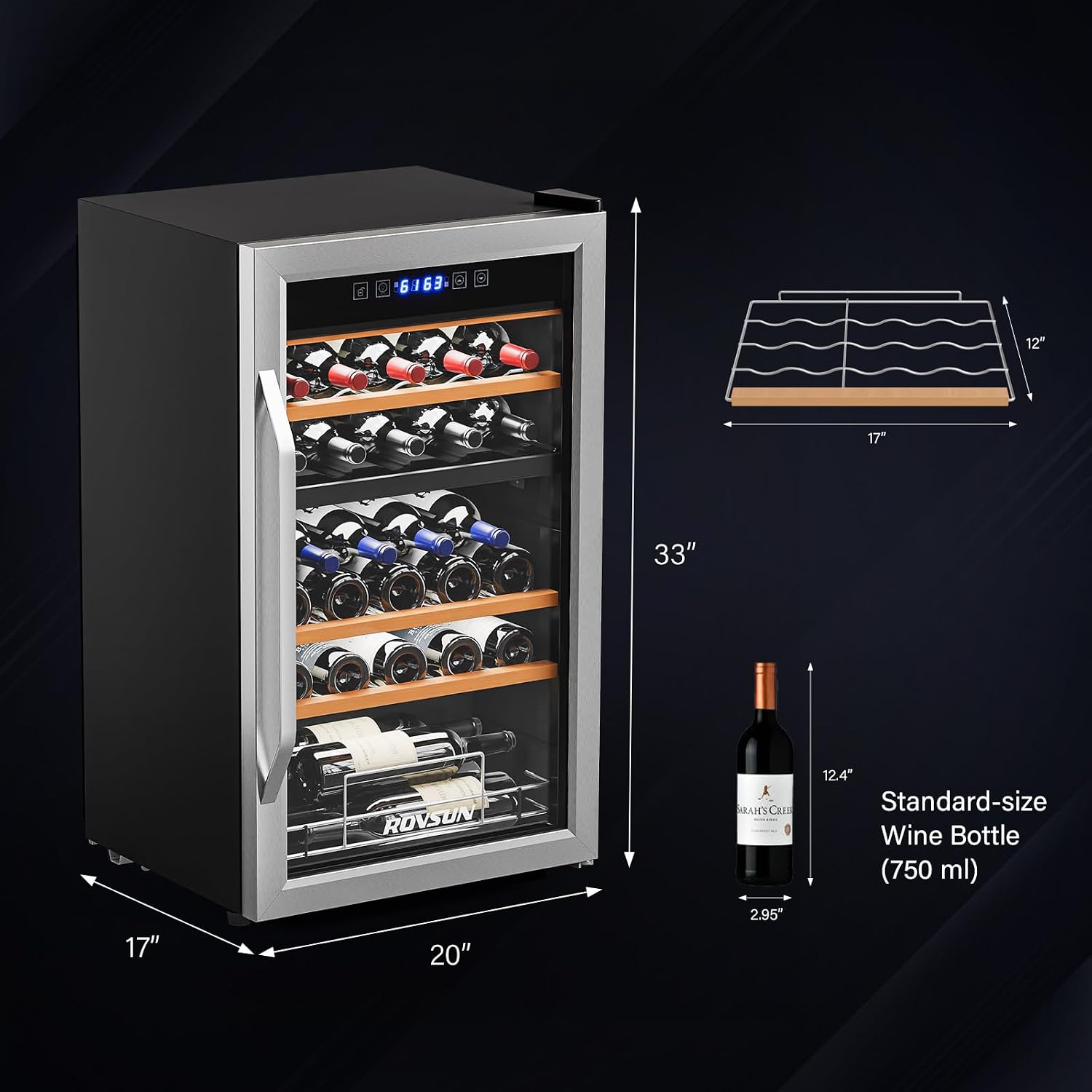 Enfriador de Vino de Doble Zon - Wine Beer Dual Zone reseña y precio