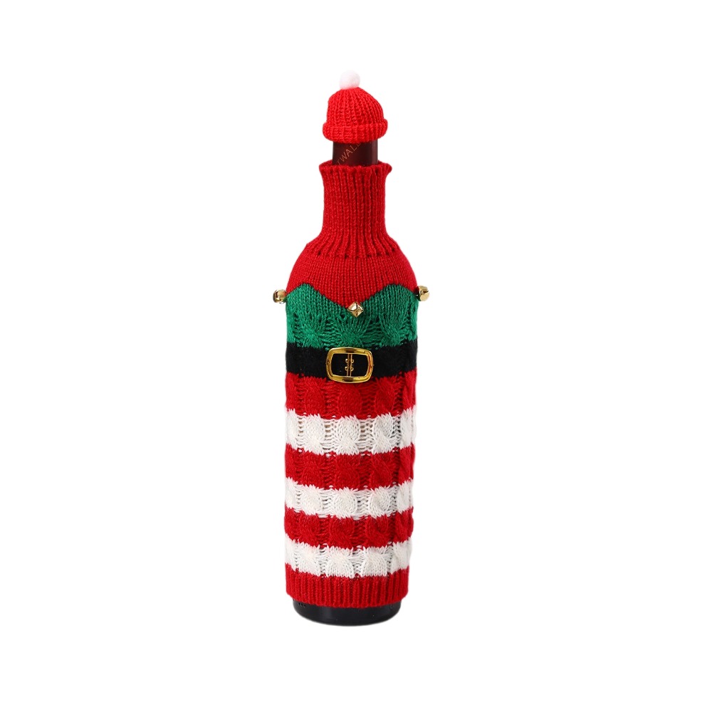Funda Tejida para Botella de V - Wine Beer Hat reseña y precio