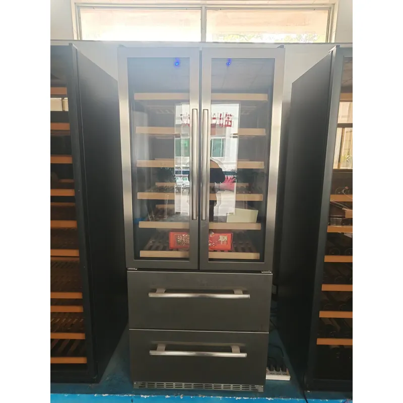 NE-362 Refrigerador de Vino de - Wine Beer Dual Zone reseña y precio